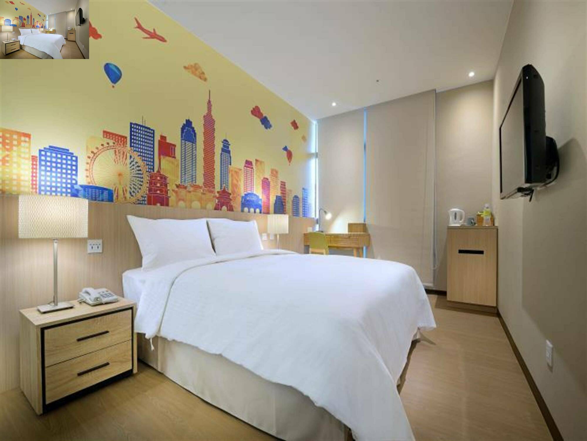 Park City Inn & Hostel Yonghe Eksteriør bilde
